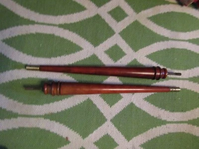 Juego de patas de husillo delantero vintage de órgano Wurlitzer modelo 4420 1961 2 23 5/8" Foto 1 de 4