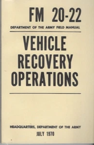Historisches Buch für Vehical Recovery Operations, 1970 - Bild 1 von 1