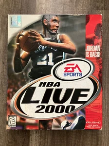 NBA Live 2000 Jordan is Back! (EA, PC Big Box) - in Box mit Handbuch und Einsätzen - Bild 1 von 11
