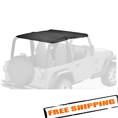 Bestop 52530-15 Black Safari Style Bikini Top for 1997-2002 Jeep Wrangler TJ Foto 1 de 4