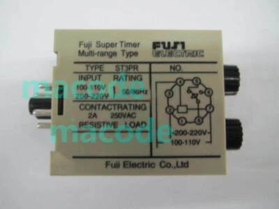 FUJI  ST3PR  Time relay New #YY0 - Image 1 of 3