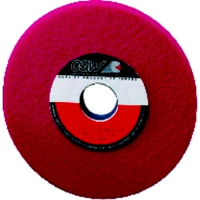 7" x 1/2" x 1-1/4" Ruby Red Surface Grinding Wheel 46J/K CGW 34634 - Image 1 of 2