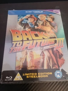 Back To The Future Part 3 Blu Ray Steelbook UK Release - Picture 1 of 1