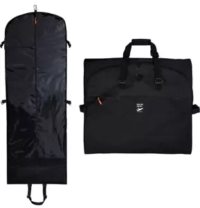 Trifold 66 Inch Women Travel Garment Bag with 7 Pockets | Extra Long Wedding - Picture 1 of 7