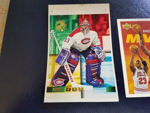Patrick Roy Canadiens 1995 TSC Topps Stadium Club Members Only White Strip