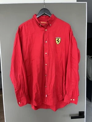 FERRARI Vintage Red Shirt sz XXL - Image 1 of 4