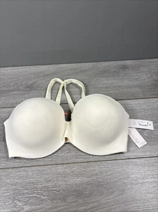 Ambrielle 38DDD Bra Ivory Natural Comfort Lightly Lined Full Coverage Underwire - Picture 1 of 10