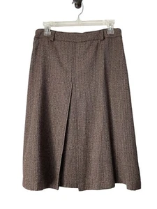 Falda plisada de tweed Saks Fifth Avenue Signature para mujer talla 6 - Imagen 1 de 8