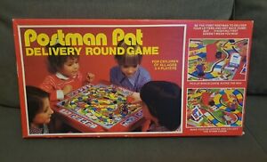 Rare Vintage 1983 Postman Pat Delivery Round Game Michael Stanfield Complete VGC