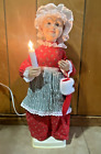 Vintage Elco Mrs Claus The Original Motion-ettes Of Christmas Animated, TESTED!