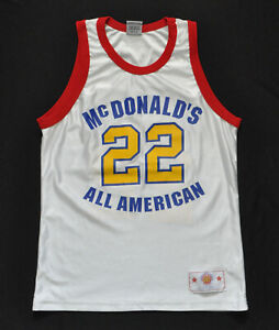 CARMELO ANTHONY #22 MCDONALDS HIGH SCHOOL ALL AMERICAN JERSEY GAME TIME MEN M