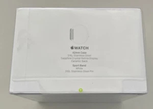 Nuevo Precintado Apple Watch 1ª Generación 42mm - Serie (0) - Primer Apple Watch - Imagen 1 de 3