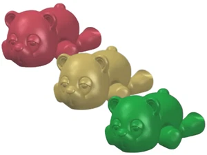 Sleepy Panda Toy, 3d Printed, Phone Holder, Fidget Toy, Rattle, Multiple Colors - Picture 1 of 35