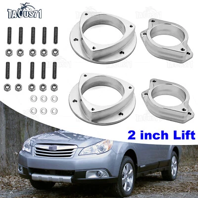 Espaciadores de elevación Billet de 2" para Subaru Legacy & Outback 2010-2015 y FRS / BRZ Foto 1 de 4