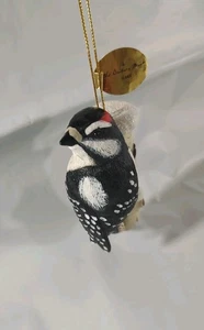 Danbury Mint Hanging Ornament The Songbird Christmas Ornaments The Woodpecker - Picture 1 of 6