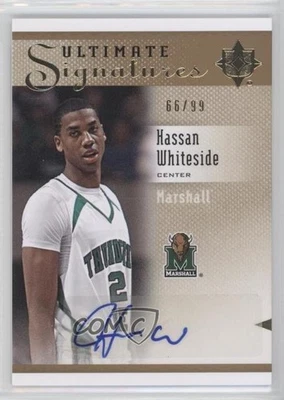 2010-11 Ultimate Collection Signatures /99 Hassan Whiteside #S-HW Rookie Auto RC - Image 1 of 2