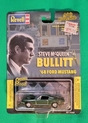 Coche diecast Ford Mustang 1969 Revell Steve McQueen Bullit Foto 1 de 4