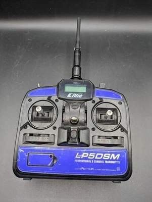 Transmisor proporcional de 5 canales E-Flite LP5DSM de colección 2,4 GHz control remoto Foto 1 de 4