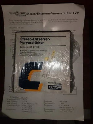 Conrad Stereo Entzerrer Vorverstärker - Bild 1 von 3