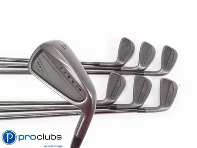 Cobra '2023 KING CB Black IRONS 4-PW Steel KBS VTen 130 TX-Flex +3/4 439259 - Image 1 of 4
