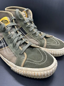 VANS Sk8-Hi Gym Issue World Code Green Grape Leaf Suede Sneaker Shoe Men's 11 - Picture 1 of 19