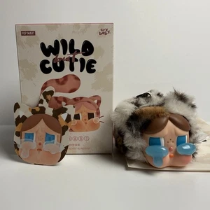 *Vintage Cutie* Authentic CRYBABY Wild but Cutie Vinyl Plush Pop Mart Open New - Picture 1 of 13