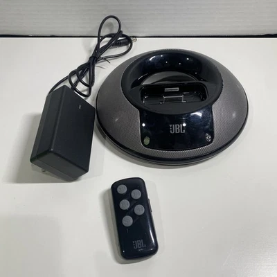 JBL On Stage II Portable Docking Speaker For AppleiPod w/Power Supply and remote - Image 1 of 4