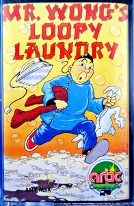 MSX -- MR. WONG`S LOOPY LAUNDRY (ARTIC) - Picture 1 of 2