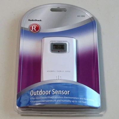 Radio Shack 63-1092 Outdoor Sensor Wireless Thermo Hydro Transmitter NEW SEALED - Image 1 of 4