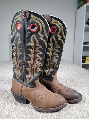 Tony Lama Hombres Buckaroo Botas Vaqueras Altas Western RR1002 Multicolor Talla 10.5 Foto 1 de 4