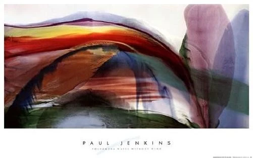 Paul Jenkins Phenomena Waves Without Wind 1977 edición abierta Foto 1 de 1