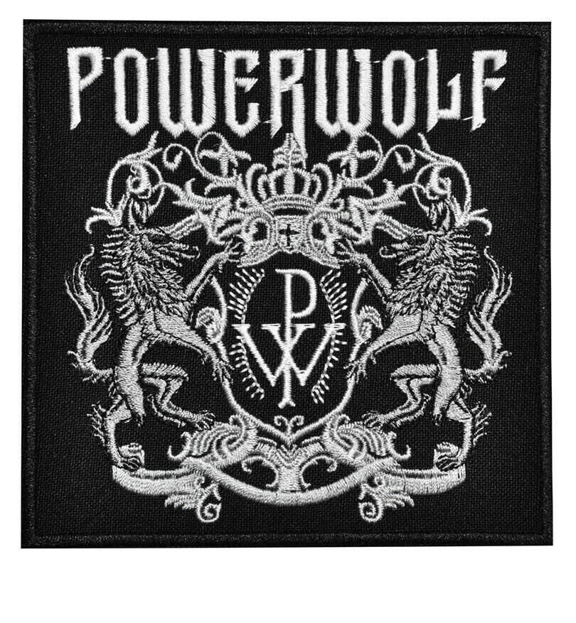 Powerwolf Crest Sew-on Patch - German Power Heavy Metal Music Band Logo - Image 1 of 1