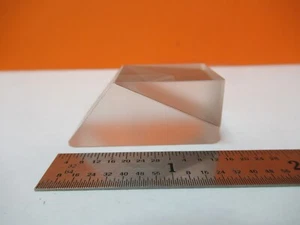 OPTICAL GLASS PRISM OPTICS AS PICTURED &5K-A-27 - Picture 1 of 8