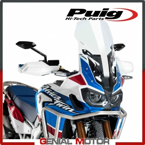 CUPOLINO PUIG TRASPARENTE 8905W HONDA AFRICA TWIN CRF1000L ADV SPORTS 2018 2019 - Immagine 1 di 2