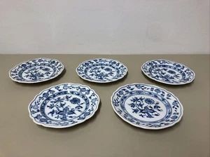 Teichert Stadt Meissen Zwiebelmuster 5x kleine Teller Ø 15,5cm #A55 - Bild 1 von 11