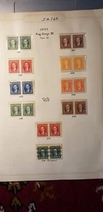 Canada MNH Mint Beauty 1937 Stamps Perf And Coils SC#231 To 240 Collection. - Picture 1 of 5