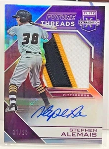 Stephen Alemais 2016 Elite Extra Edition Jumbo 3 color Patch Autograph Auto /25 - Picture 1 of 2