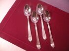Set of 4 Oval Place/Soup Spoons Hampton ODYSSEY stainless flatware 7 3/4 GB2