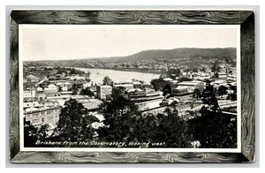 View West From Observatory Brisbane Queensland Australia 1915 DB Postcard Y12 - Picture 1 of 2