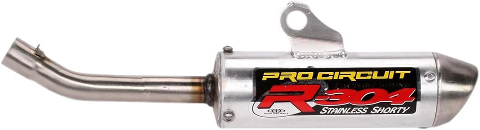 Pro Circuit Motorcycle Motorbike R-304 Silencer Silver For Honda CR125R - 00-01 Foto 1 de 1