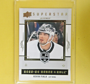 KEVIN FIALA   2023-24  HONOR ROLL  SUPERSTAR  #HR15  Los Angeles Kings