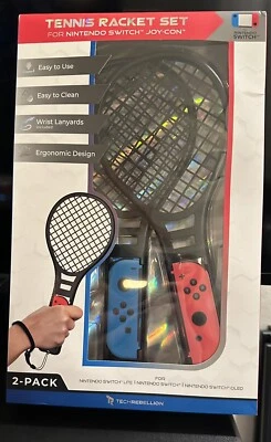 Tennis Rackets For Nintendo switch Joy-Con. 2 pack - Image 1 of 2