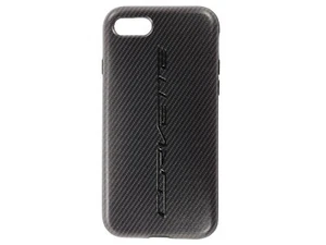 Funda/teléfono Corvette Script para iPhone aspecto de fibra de carbono - Imagen 1 de 2