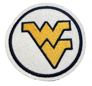 Embroidered/Tackle Twill Iron-on Patch - West Virginia Mountaineers (WVU) - Picture 1 of 1