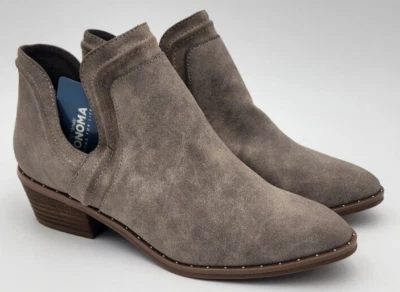 women's Sonoma Ortholite size 8med Suede Leather Ankle Boot - Image 1 of 4