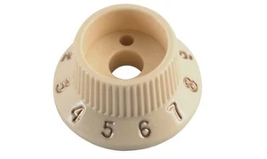 1X ORIGINAL KNOB AGED WHITE FOR FENDER S-1 SWITCH STRATOCASTER AMERICAN DELUXE - Picture 1 of 1