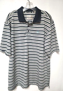 Tehama Hang Em Dry Polo Shirt Men’s Size XL  Striped Golf Shirt Candlewood GC - Picture 1 of 6
