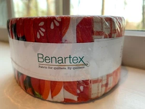 BENARTEX JELLY ROLL Pinwheel (40) 2 1/2" X 42" STRIPS- NEW - Picture 1 of 12