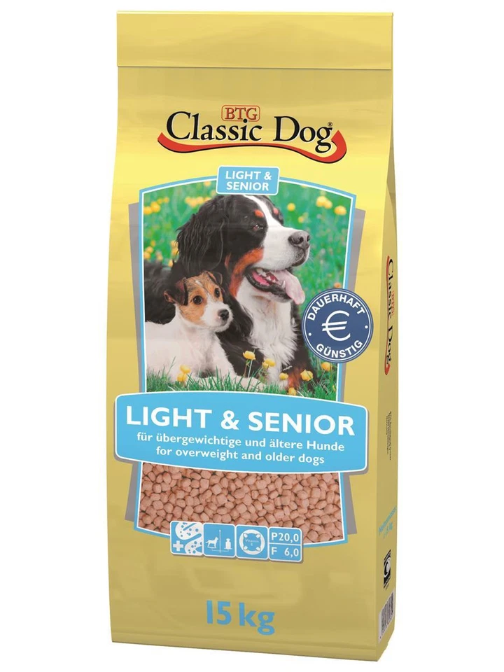 Classic Dog Light & Senior 15kg