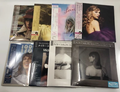 Taylor Swift 7" Japan Deluxe Edition 8CDs complete set : Please read description - Image 1 of 4